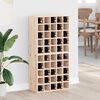 vidaXL Wijnrek 2 pcs Naturel 56 x 25 x 56 cm Massief grenenhout