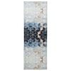 vidaXL Vloerkleedloper LESAKA zilver 80 x 350 cm Diamantvelours