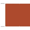 vidaXL Luifel verticaal 60x1000 cm oxford stof terracottakleurig