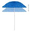 vidaXL Strandparasol Hawa&iuml; 180 cm blauw
