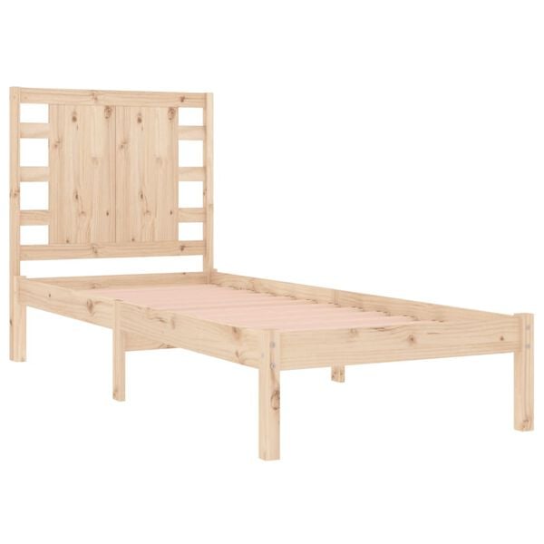 vidaXL Bedframe massief hout 90x190 cm