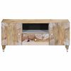 vidaXL Tv-meubel 105x33,5x46 cm massief mangohout