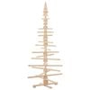 vidaXL Kerstdecoratie kerstboom 180 cm massief grenenhout