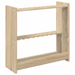 vidaXL Biljartkeu standaard Bewerkt hout 60 x 20 x 57 cm Sonoma