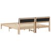 vidaXL Bedframe Bruin en donkergrijs 180 x 200 cm Massief grenenhout