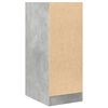 vidaXL Apothekerskast 30x41x77,5 cm bewerkt hout betongrijs