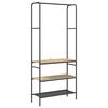 vidaXL Kledingrek Sonoma Eiken 77 x 30 x 171 cm Bewerkt hout