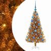 vidaXL Kerstboom Goud 120 cm PET