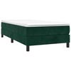 vidaXL Boxspring bed 90x190 cm fluweel donkergroen