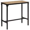 vidaXL Bartafel 110x55x107 cm massief ruw mangohout