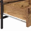 vidaXL Salontafel with Drawer Oud hout 100 x 51 x 45 cm Bewerkt hout