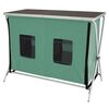 Eurotrail Campingkast Brocas 110x52x90 cm groen