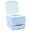 vidaXL Camping Toilet Lichtblauw en Wit 41,5 x 36,5 x 30 cm Polyetheen