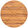 vidaXL Tuintafel rond Ø110x75 cm massief acaciahout