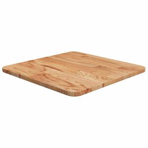 vidaXL Tafelblad vierkant 40x40x1,5cm massief eiken lichtbruin