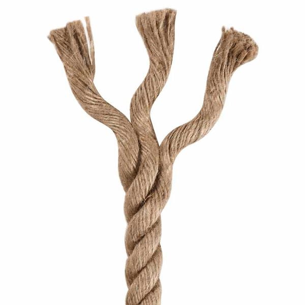 vidaXL Touw 100% jute 10 mm 100 m