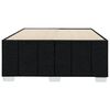 vidaXL Bedframe zonder matras 120x200 cm stof zwart