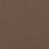 vidaXL 2-zitsbank bruin 160x77x82 cm stof