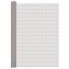 vidaXL Gaas Scherm 120 x 1000 cm 8 Mesh RVS 201 Zilverkleurig