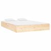 vidaXL Bedframe massief hout 120x190 cm