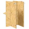 vidaXL Terrariumbasis met plank Bruin 40 x 40 x 50 cm OSB