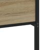 vidaXL Bedframe zonder matras hout sonoma eikenkleurig 100x200 cm