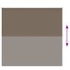 vidaXL Rolgordijn verduisterend koffie 145x150 cm stofbreedte 141,6 cm