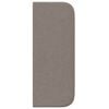vidaXL Hoofdbord oor Taupe 40,5 x 40,5 x 4 cm Stof