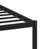 vidaXL Bedframe zonder matras metaal sonoma eikenkleurig 90x190 cm