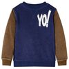 Kindertrui 116 donkermarineblauw
