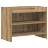 vidaXL TV-kast 60 x 33 x 47 cm Artisanaal eiken Bewerkt hout