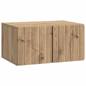 vidaXL Wandbeugel TV-kast Artisanaal eiken 59,5 x 41 x 30 cm