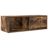 vidaXL Tv-meubelen 2 st 80x31x25,5cm bewerkt hout gerookt eikenkleurig