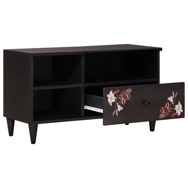 vidaXL Opslagkasten Multikleur 80 x 33,5 x 46 cm Massief Mango Hout