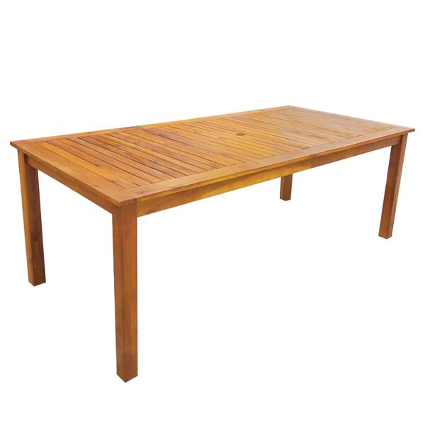 vidaXL 9-delige Tuinset massief acaciahout