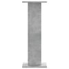 vidaXL Speakerstandaards 2 st 30x30x80 cm bewerkt hout betongrijs
