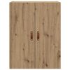vidaXL Wandkast 2 pcs Artisan Eiken 69,5 x 34 x 90 cm Bewerkt hout
