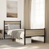 vidaXL Bedframe zonder matras hout sonoma eikenkleurig 90x190 cm