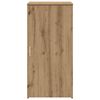 vidaXL Opbergkast 50x45x103,5 cm bewerkt hout artisanaal eikenkleur