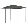 vidaXL Prieel 160 g/m&sup2; 3x4x2,6 m antracietkleurig