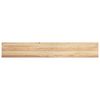 vidaXL Vensterbanken 2 st onbehandeld 160x30x2 cm massief eikenhout