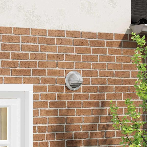 vidaXL Luchtventilatie roosters 8 pcs Zilver 150 mm Roestvrij staal