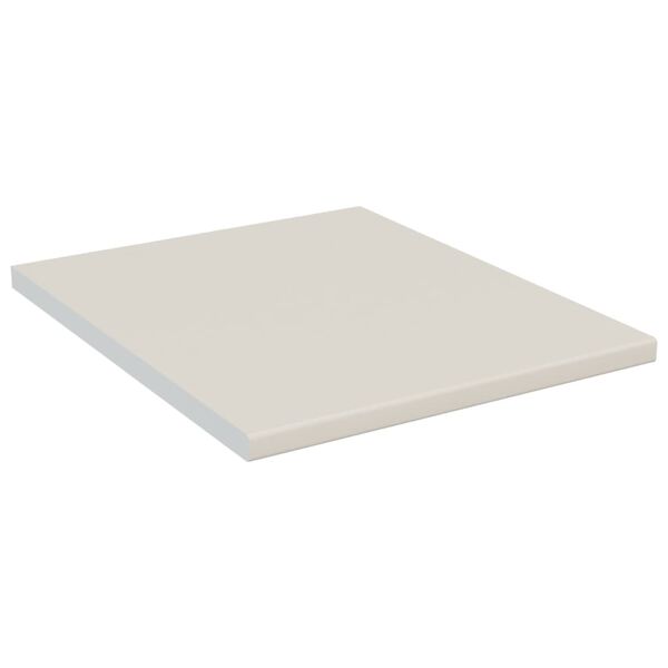 vidaXL Aanrechtblad 50x60x2,8 cm spaanplaat cr&egrave;mekleurig