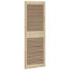vidaXL Kastdeur Naturel 140.5 x 2 x 59.5 cm Massief grenenhout