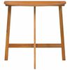 vidaXL Tuinstafel Bruin 78 x 46 x 75 cm Massief Acaciahout