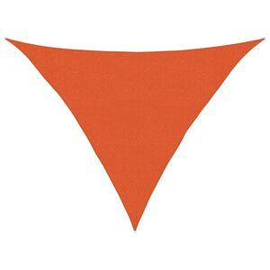 vidaXL Zonnezeil 160 g/m&sup2; 3x3x4,2 m HDPE oranje