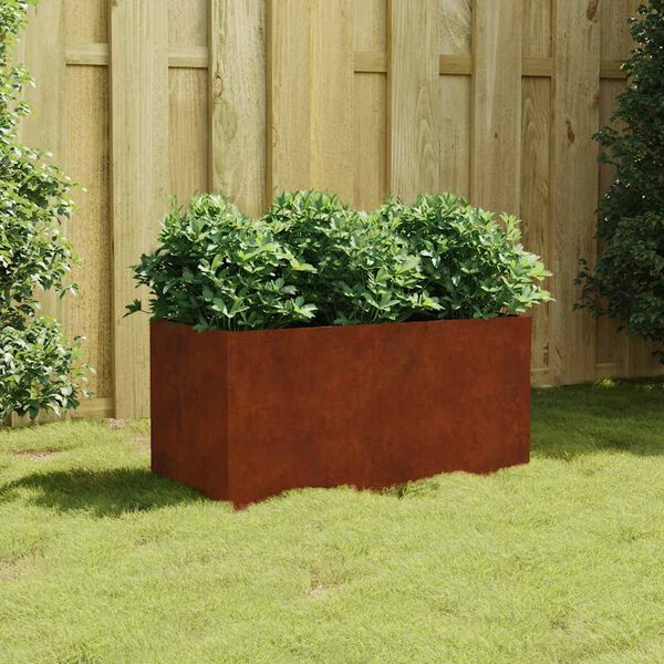 vidaXL Plantenbak 80x40x40 cm cortenstaal