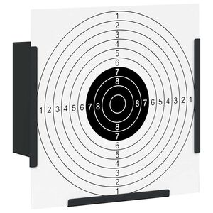 vidaXL Kogelvanger Zwart 17 x 17 cm Staal