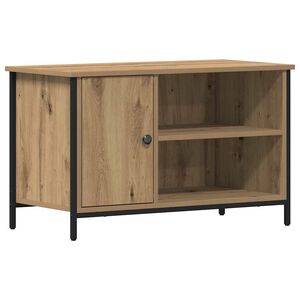 vidaXL TV-kast 80 x 40 x 50 cm artisanaal eikenkleurig Bewerkt hout