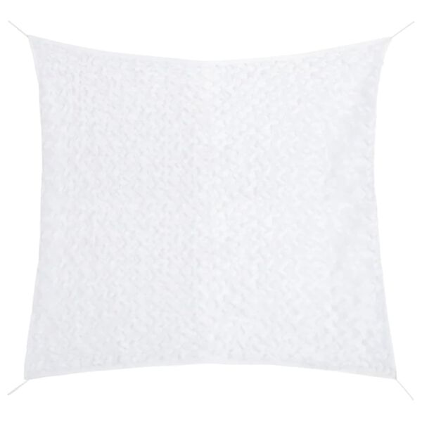 vidaXL Camouflagenet met opbergzak 316x296 cm wit